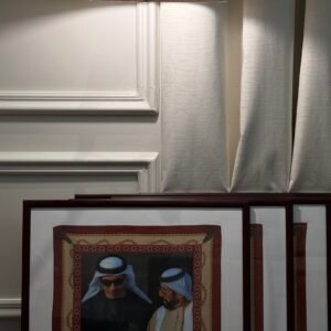 Framed Scarf – 100% Pure Silk