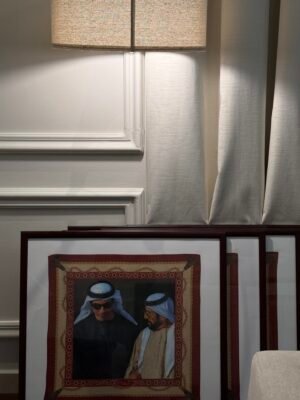 Framed Scarf – 100% Pure Silk