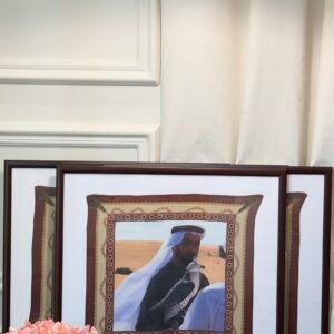 Framed Scarf – 100% Pure Silk