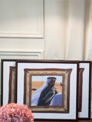 Framed Scarf – 100% Pure Silk