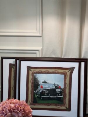 Framed Scarf – 100% Pure Silk