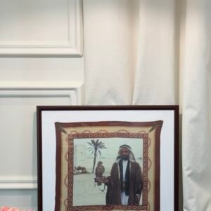 Framed Scarf – 100% Pure Silk