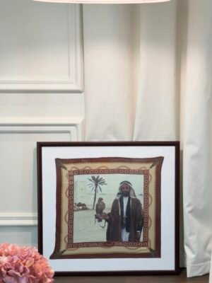 Framed Scarf – 100% Pure Silk