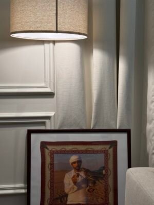 Framed Scarf – 100% Pure Silk