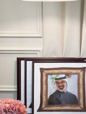 Framed Scarf – 100% Pure Silk