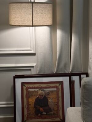 Framed Scarf – 100% Pure Silk