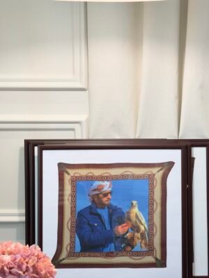 Framed Scarf – 100% Pure Silk