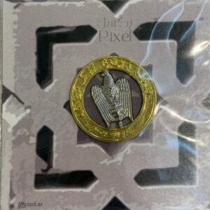 Metal 3M sticker badge - قوة دفاع أبوظبي