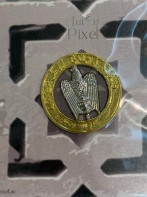 Metal 3M sticker badge - قوة دفاع أبوظبي