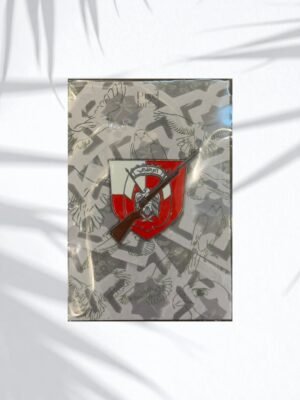 Abu Dhabi 3M sticker metal badge