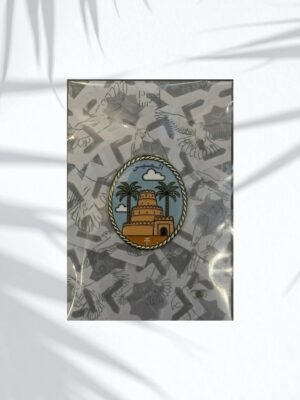 Alain 3M sticker metal badge