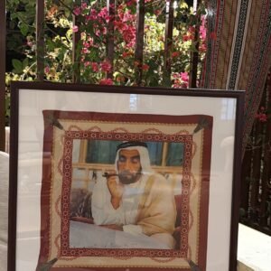 Framed Scarf - 100% pure silk