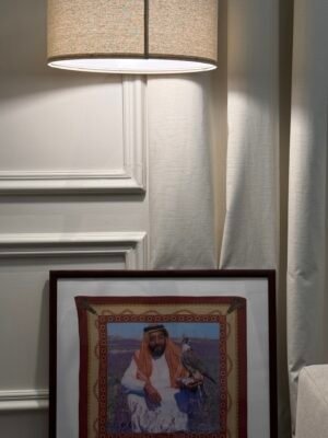 Framed Scarf - 100% pure silk