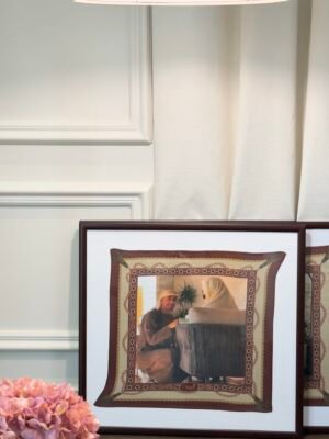 Framed Scarf - 100% pure silk